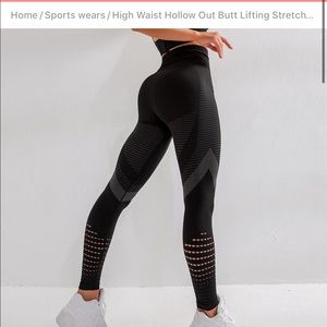 High Waisted Work Out Leggings